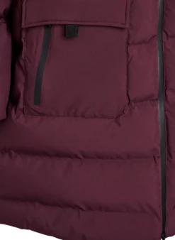 Puffermantel mit Kapuze und Taschen