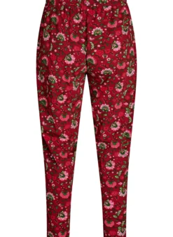 Pyjamahose aus Baumwolle mit Print