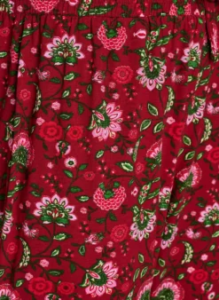 Pyjamahose aus Baumwolle mit Print