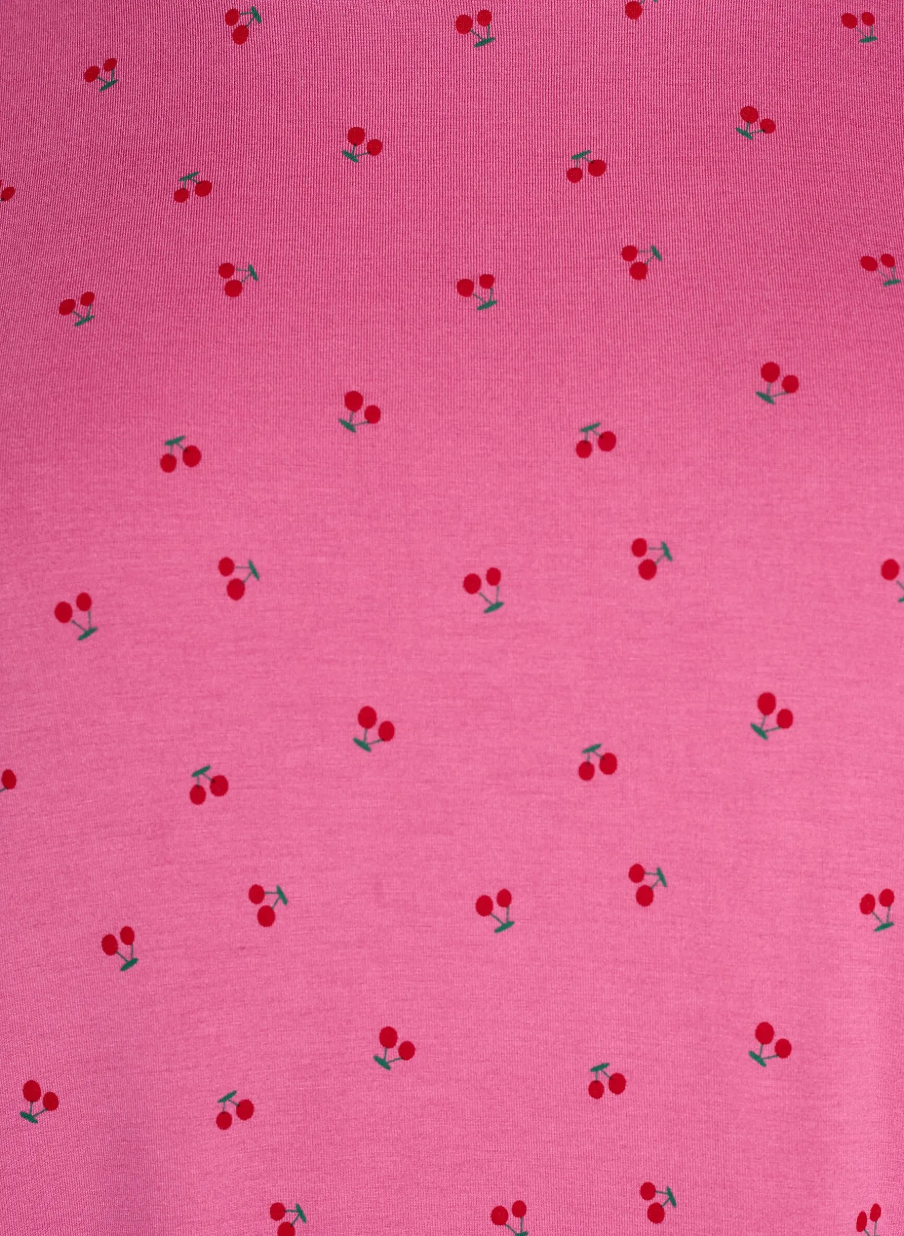 Pyjama-T-Shirt aus Viskose mit Allover-Print