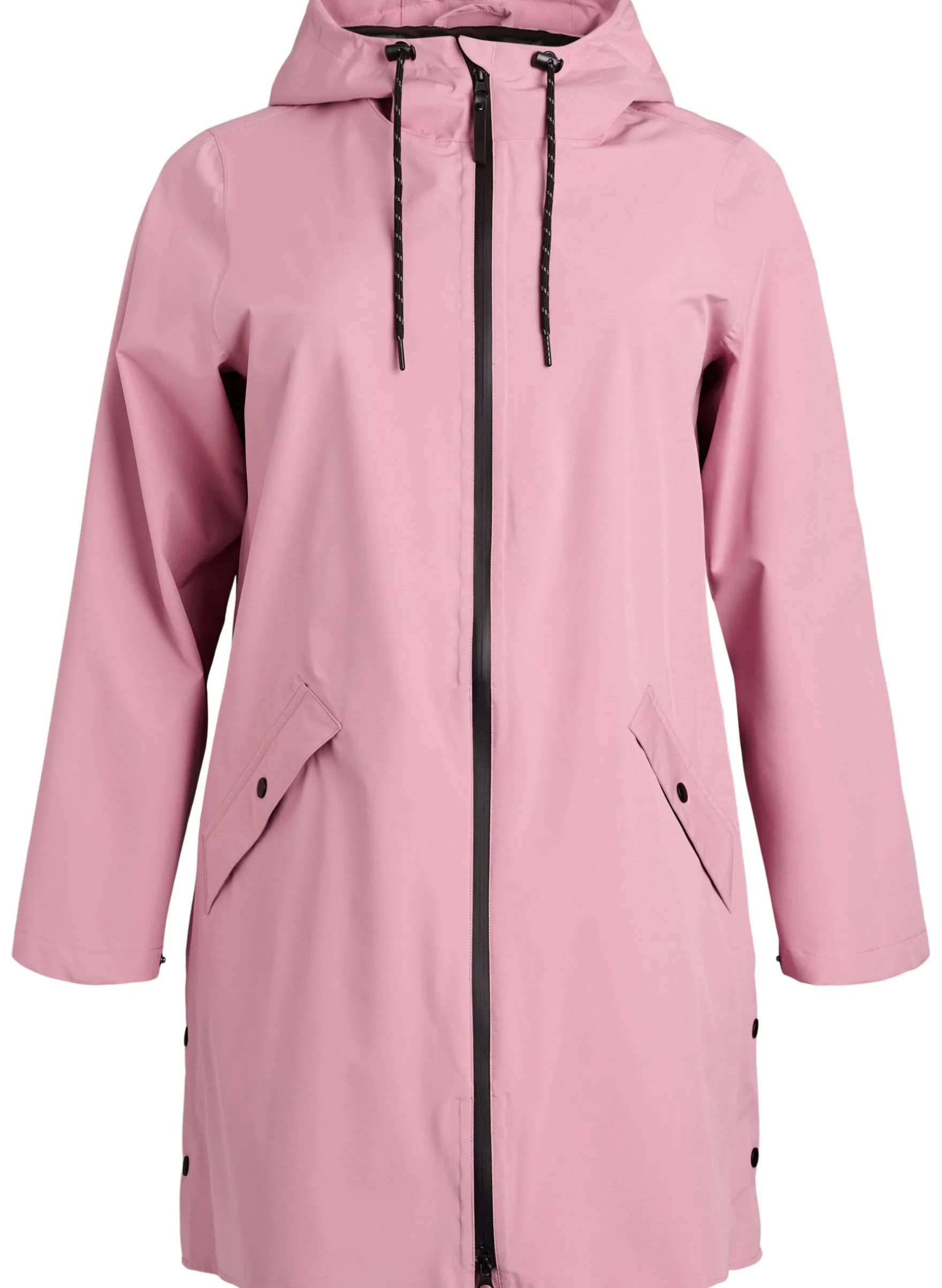 Regenjacke mit Taschen und Kapuze