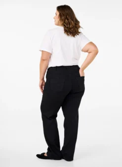 Regular Fit Gemma Jeans mit hoher Taille