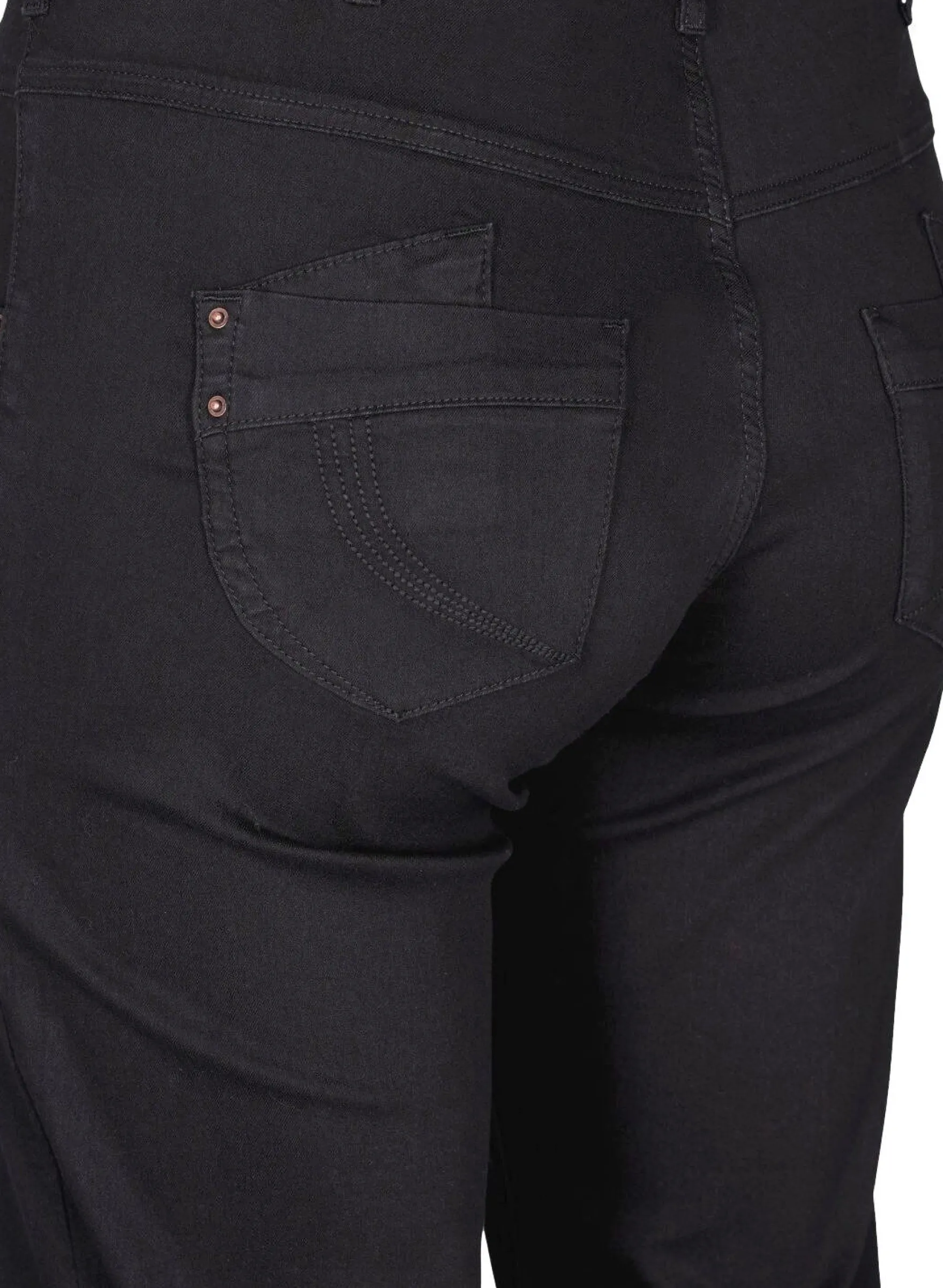Regular Fit Gemma Jeans mit hoher Taille