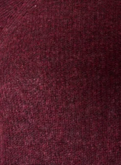 Ripppullover mit 3/4-Ärmeln