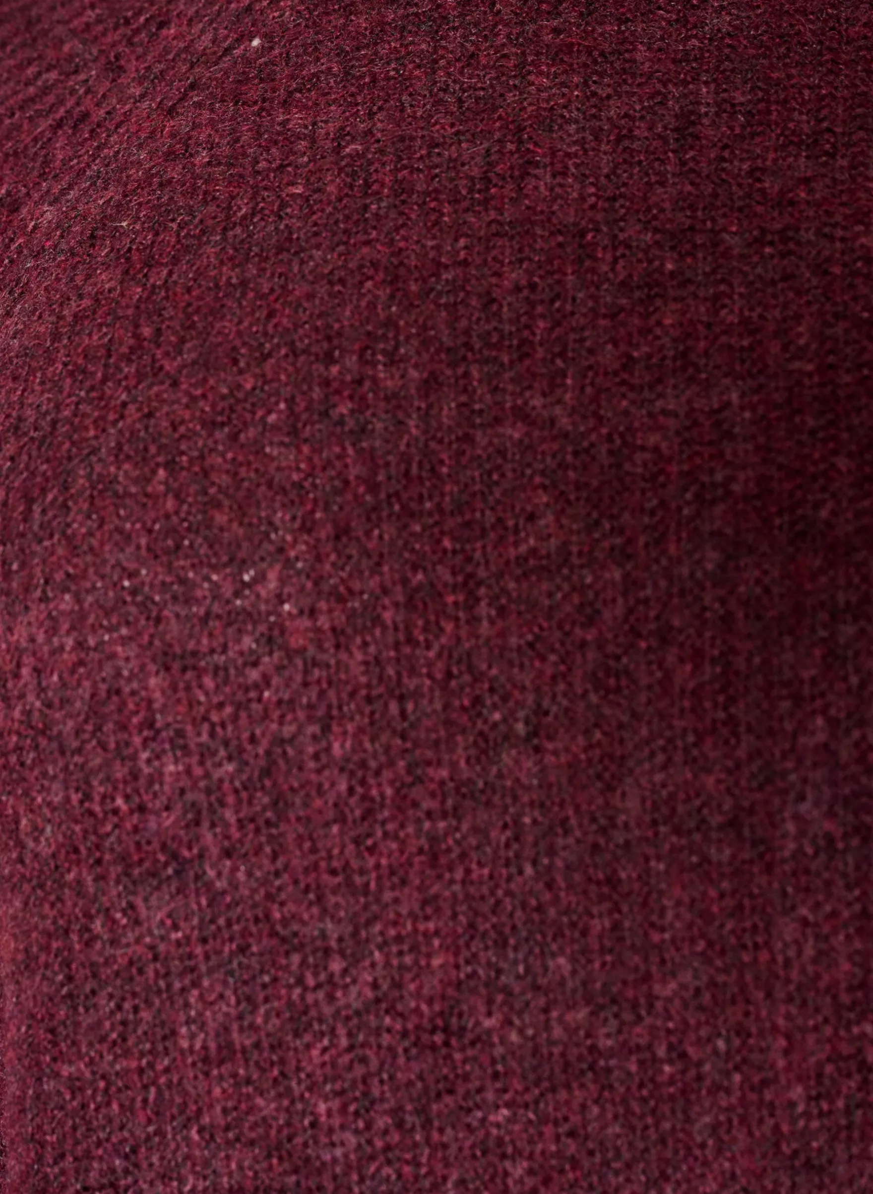 Ripppullover mit 3/4-Ärmeln