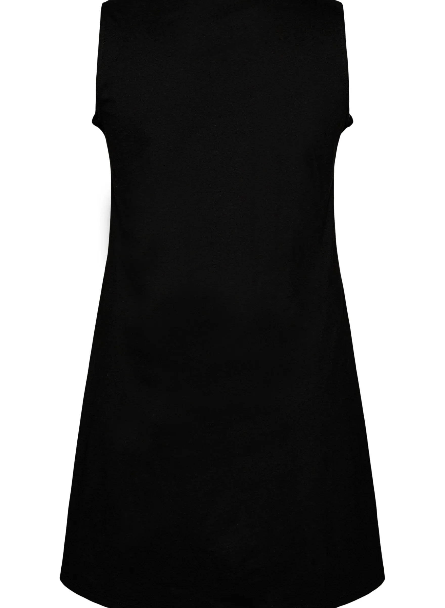 Ärmelloses Kleid in A-Linie
