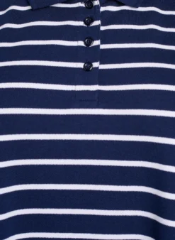 Ärmelloses Polokleid in Midi-Länge