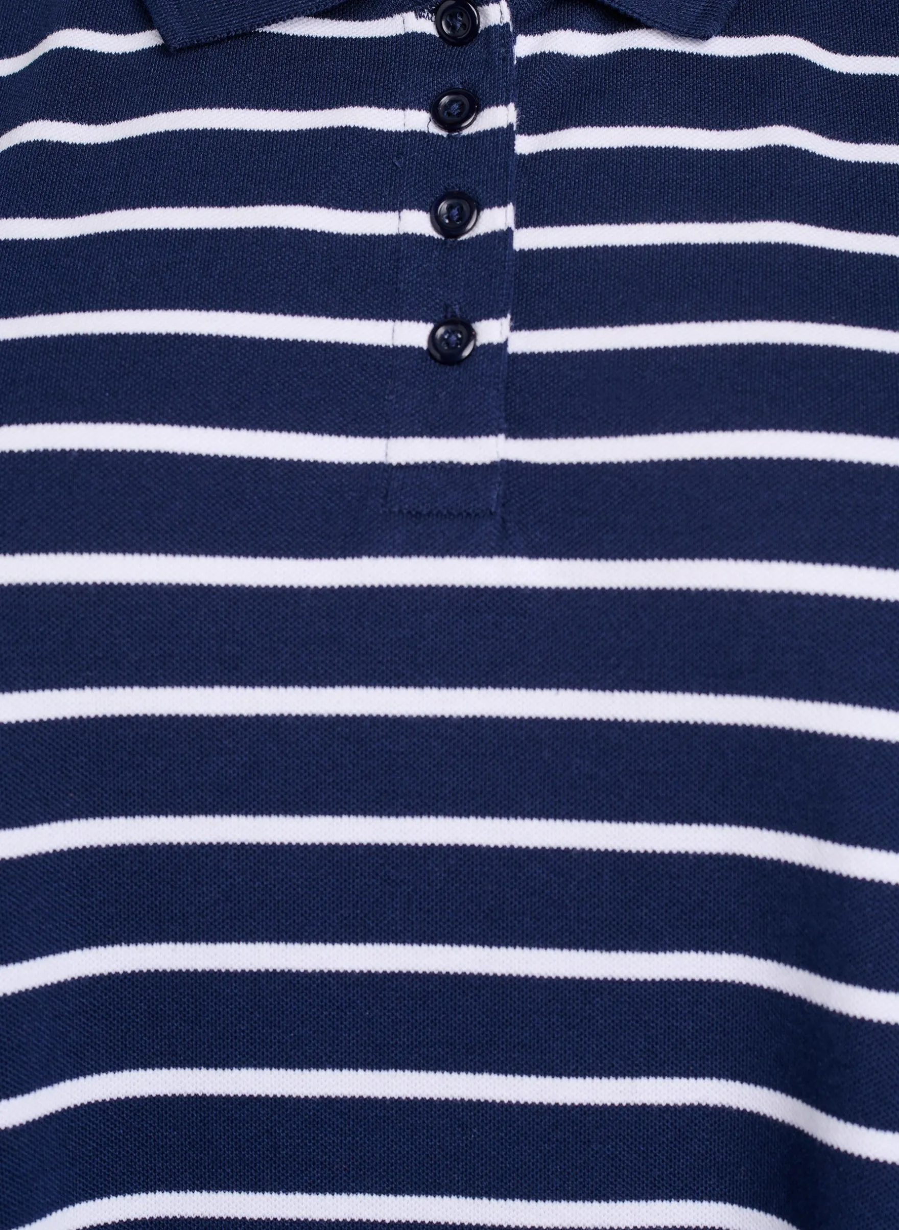 Ärmelloses Polokleid in Midi-Länge