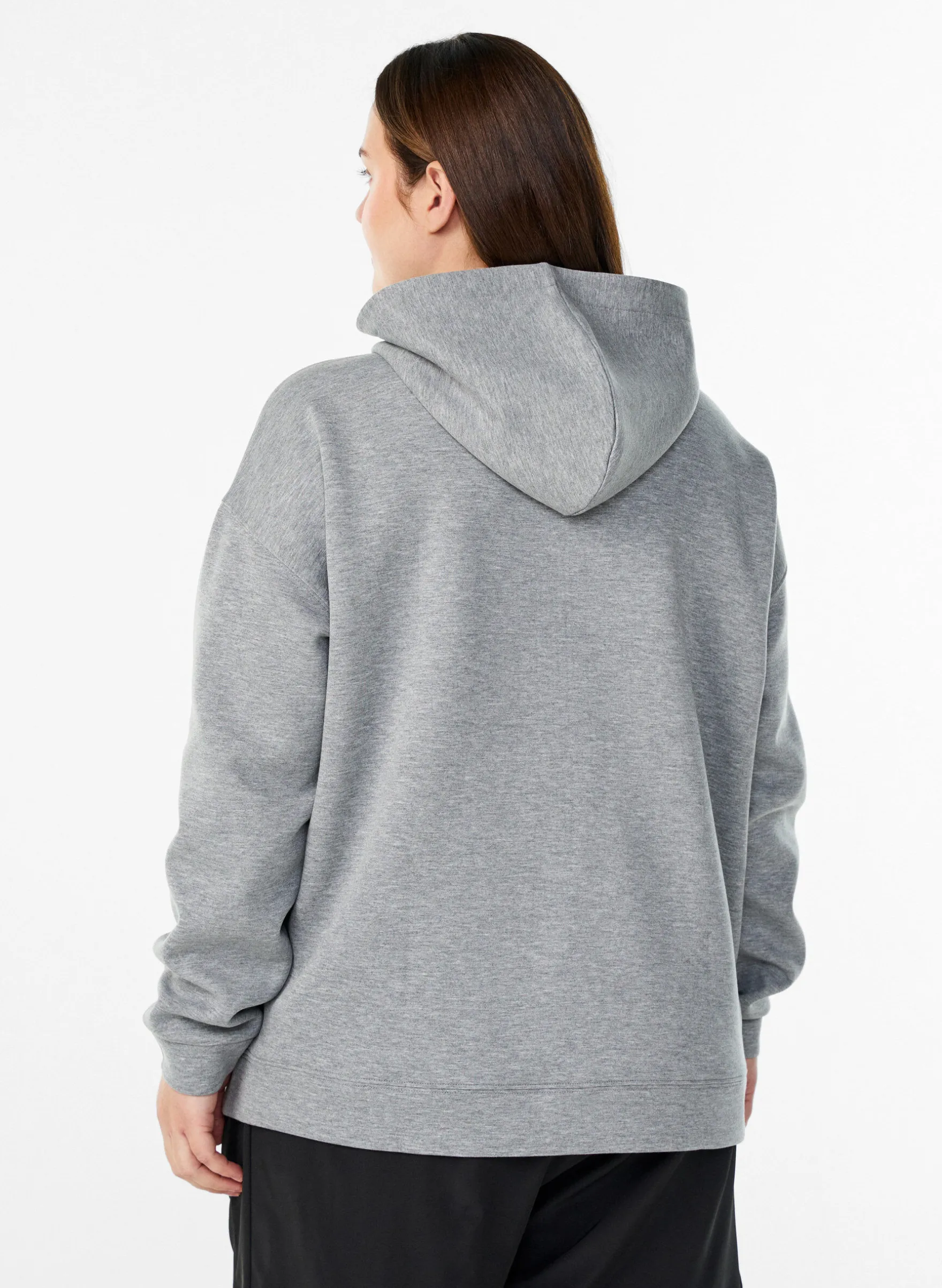 Scuba-Hoodie mit Reißverschluss und Taschen