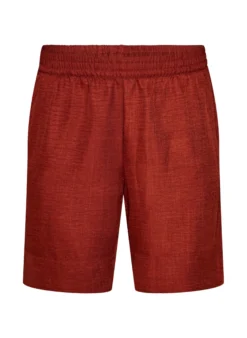 Shorts mit Taschen und hoher Taille