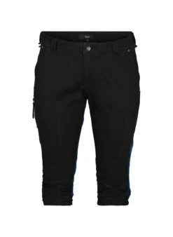Slim Fit Capri-Jeans mit Taschen