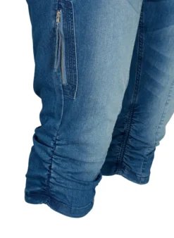 Slim Fit Caprijeans mit Taschen