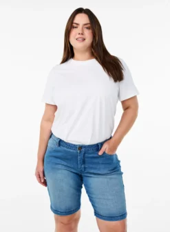 Slim Fit Emily Shorts mit normaler Taille