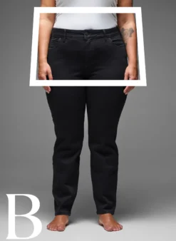 Slim fit Jeans mit normaler Taille