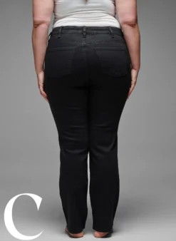 Slim fit Jeans mit normaler Taille
