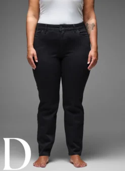 Slim fit Jeans mit normaler Taille
