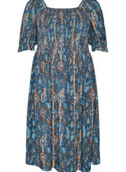 Sommerkleid aus Viskose mit Paisleymuster