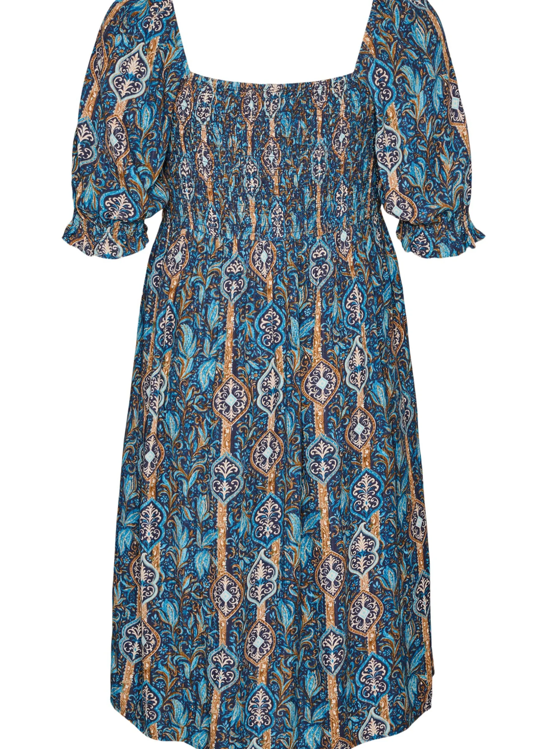 Sommerkleid aus Viskose mit Paisleymuster