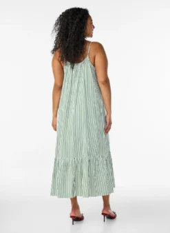 Sommerkleid mit Streifen und A-Linie