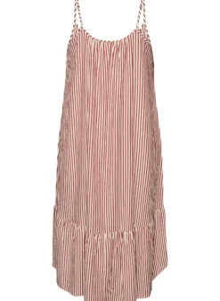 Sommerkleid mit Streifen und A-Linie