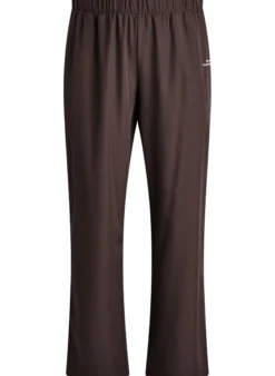 Sportliche Hose mit hoher Taille und geraden Beinen