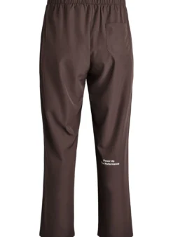 Sportliche Hose mit hoher Taille und geraden Beinen