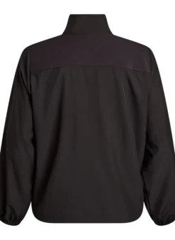 Sportliche Leichtjacke mit hohem Kragen und Taschen