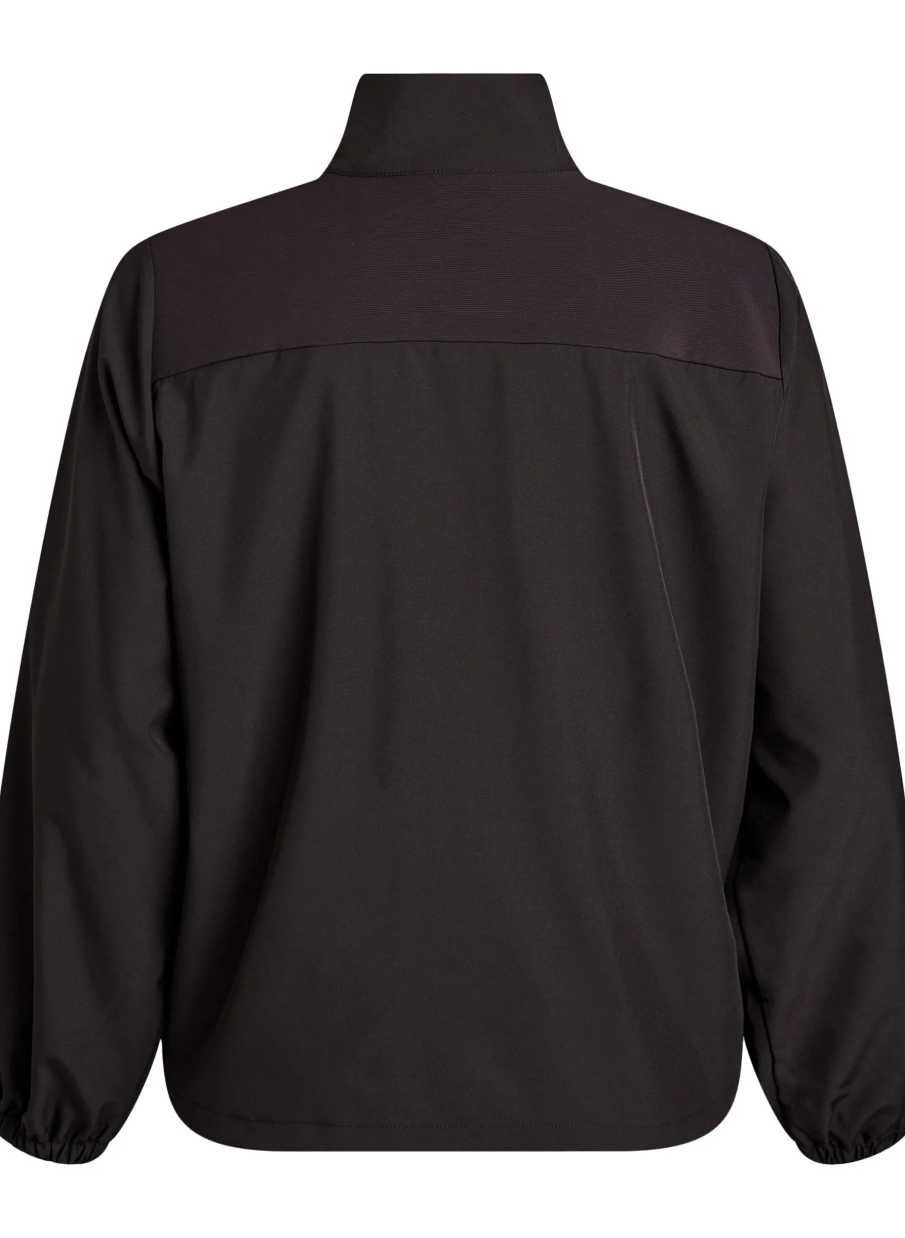 Sportliche Leichtjacke mit hohem Kragen und Taschen