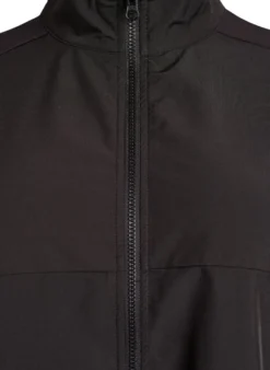 Sportliche Leichtjacke mit hohem Kragen und Taschen