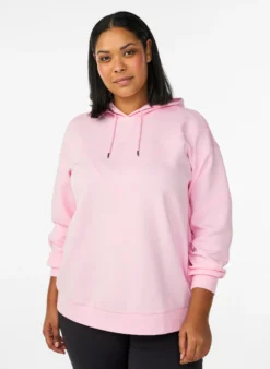 Sportlicher Scuba-Hoodie mit Ziernähten