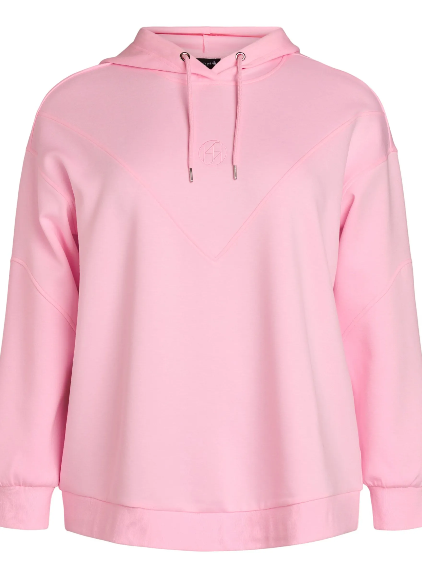Sportlicher Scuba-Hoodie mit Ziernähten