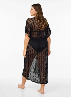Strandkimono mit Bindegürtel