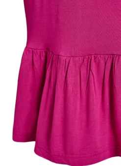 Strandkleid aus Viskose mit geflochtenen Trägern