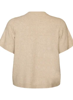 Strickjacke mit kurzen Ärmeln