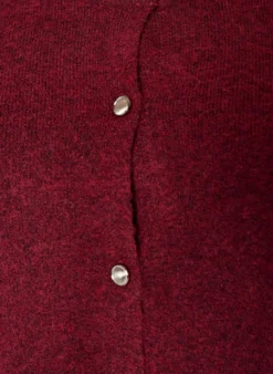 Strickjacke mit kurzen Ärmeln
