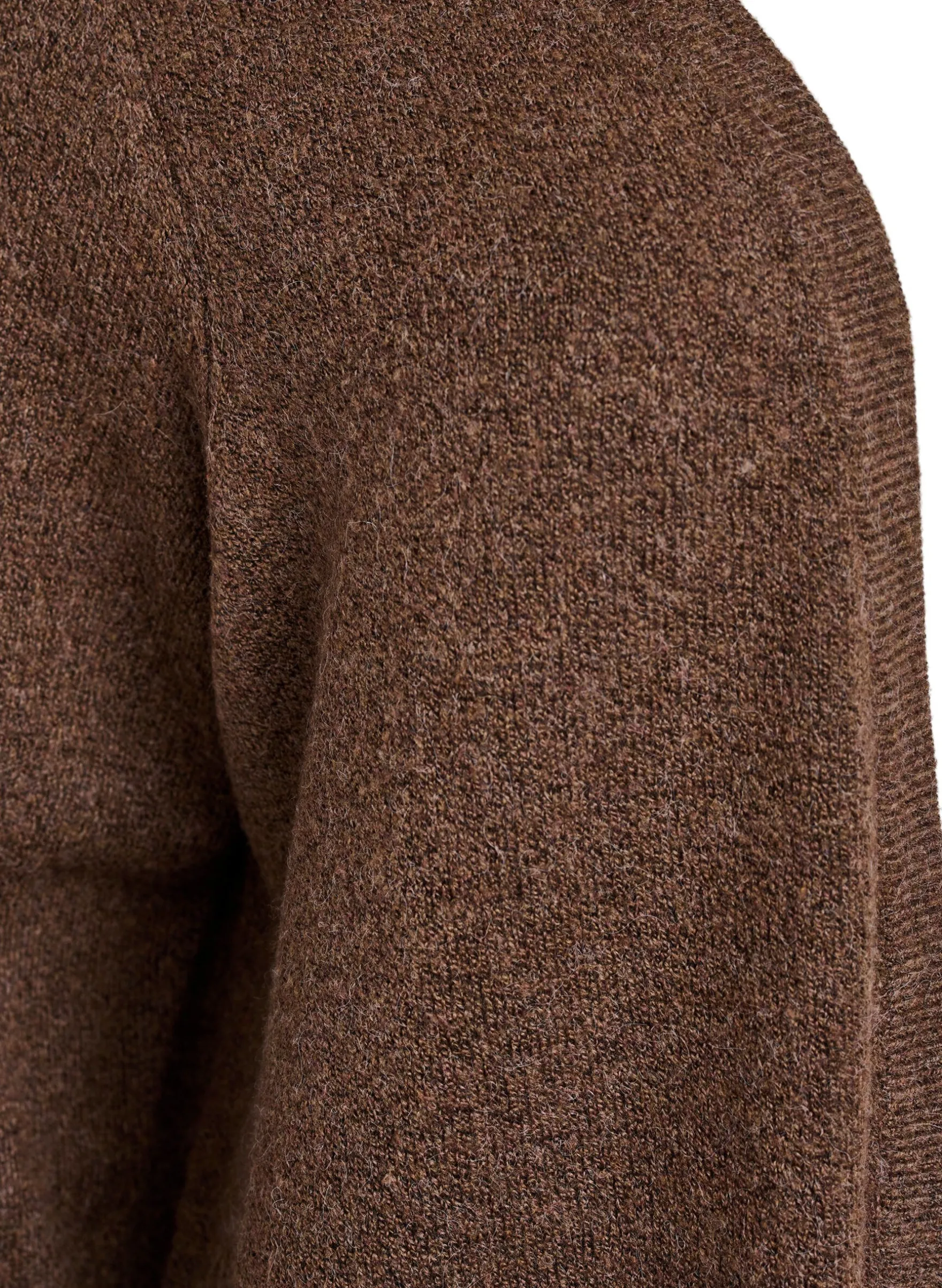 Strickjacke mit Rippenstrick und Taschen