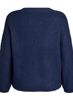 Strickjacke mit V-Ausschnitt