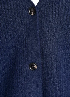 Strickjacke mit V-Ausschnitt