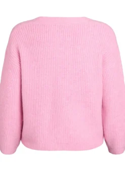 Strickjacke mit V-Ausschnitt
