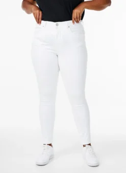 Super Slim Amy Jeans mit hoher Taille