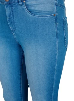 Super Slim Amy Jeans mit hoher Taille