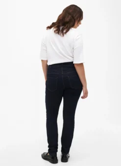 Super Slim Amy Jeans mit hoher Taille