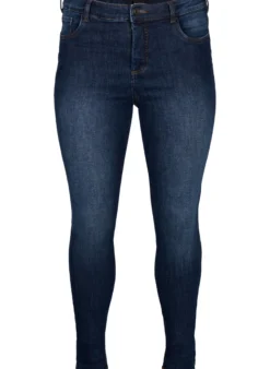 Super Slim-Fit-Jeans mit hoher Taille