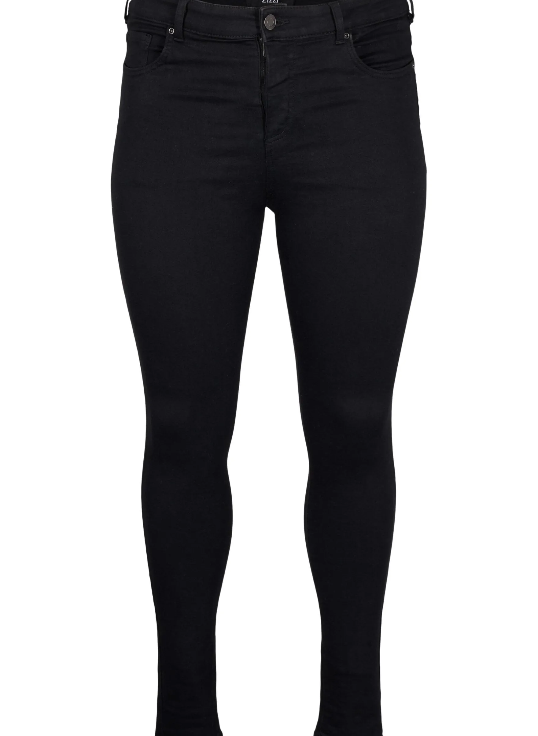 Super Slim-Fit-Jeans mit hoher Taille