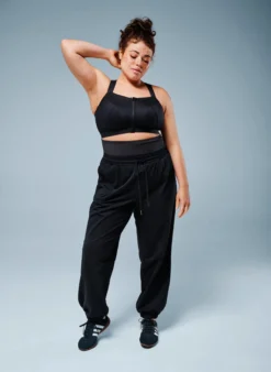 Sweatpants mit breitem Bund