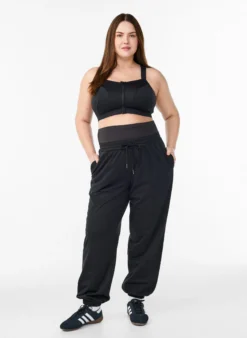 Sweatpants mit breitem Bund