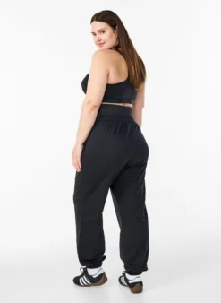 Sweatpants mit breitem Bund