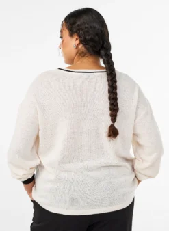 Sweatshirt aus strukturiertem Jersey mit Frontprint