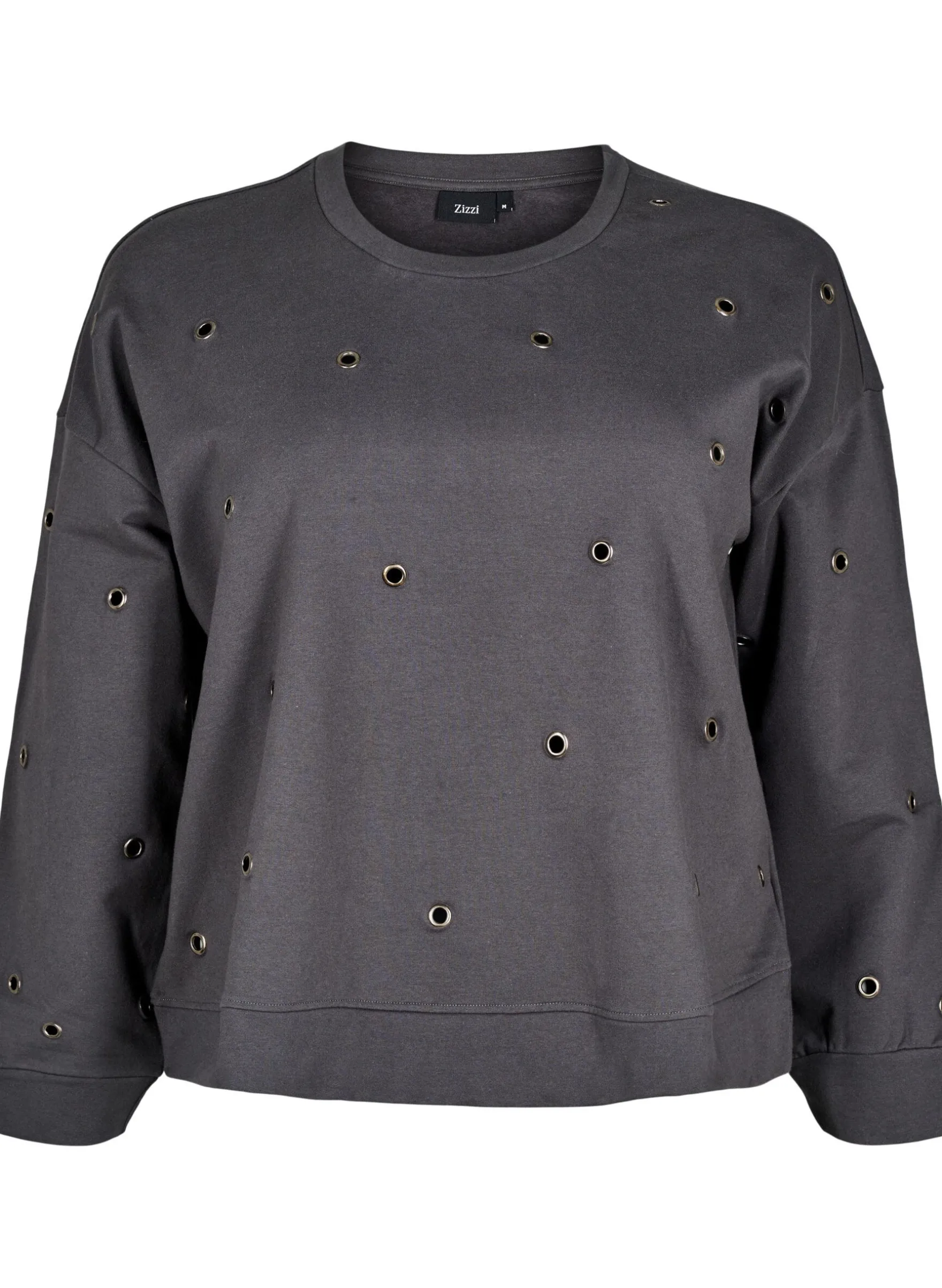 Sweatshirt mit Ösen