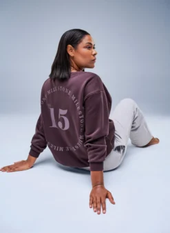 Sweatshirt mit Statement-Detail
